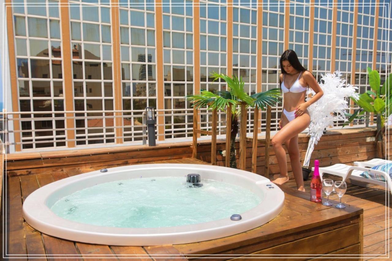 Beach Boutique Hotel And Spa By Tlv Hotels Tel Aviv Exterior foto